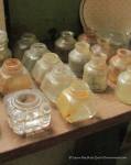 Glass inkwells