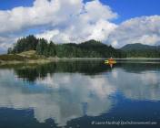 Paddling in Cameleon Harbour