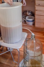 Siphoning wine from primary fermenter to carboy